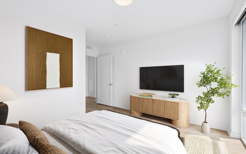 A31 - 1 bedroom floorplan layout with 1 bathroom (Floor 5)