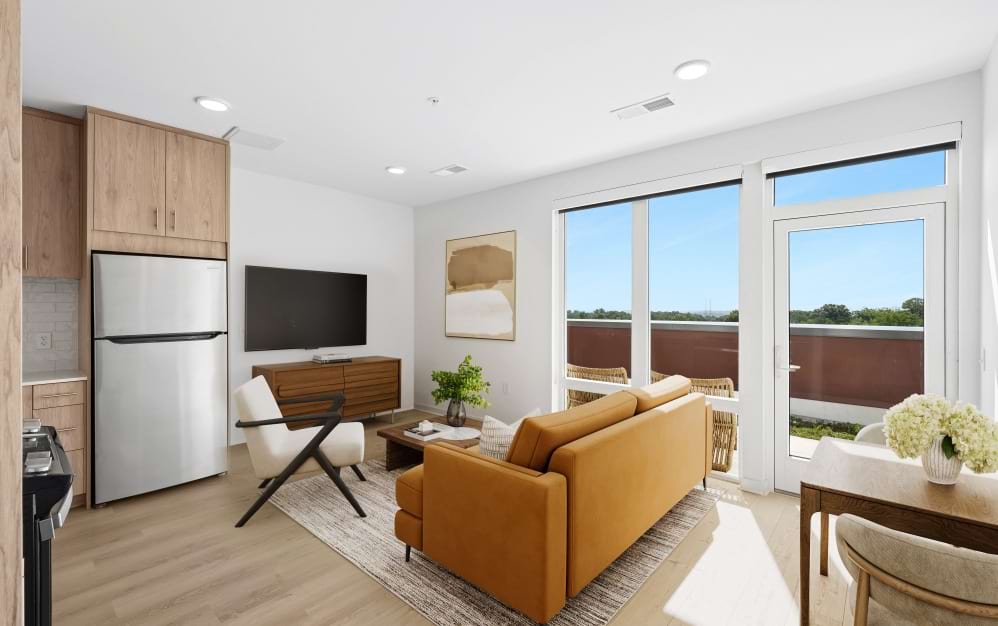 A31 - 1 bedroom floorplan layout with 1 bathroom (Floor 3)