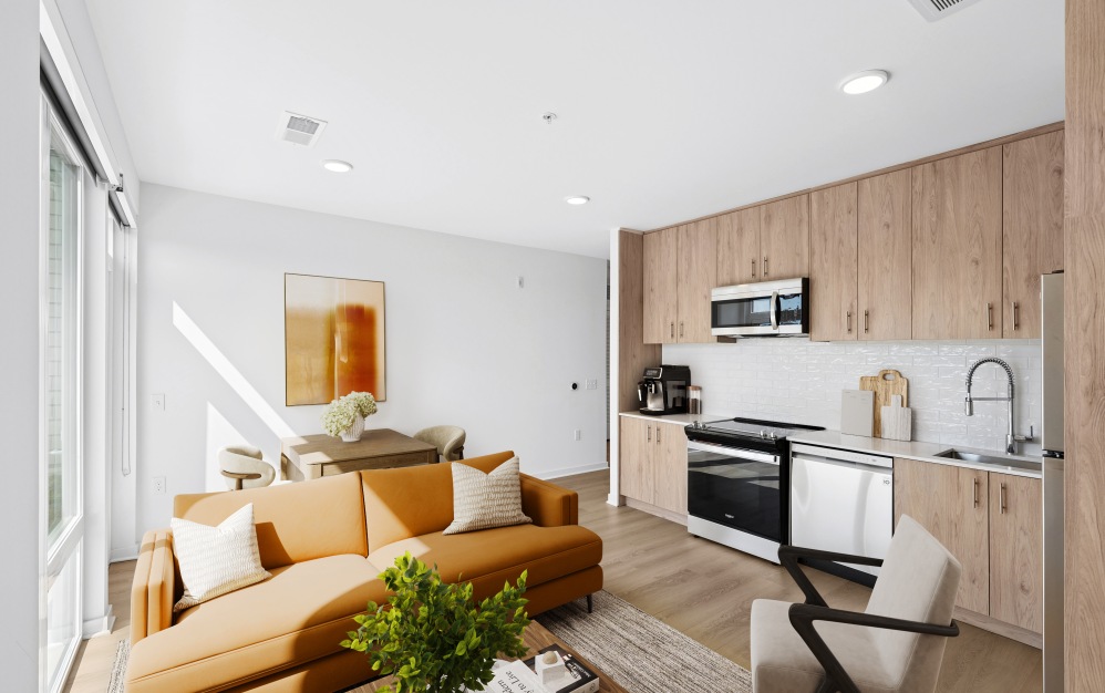 A31 - 1 bedroom floorplan layout with 1 bathroom (Floor 2)