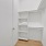 large spacious walk in closet